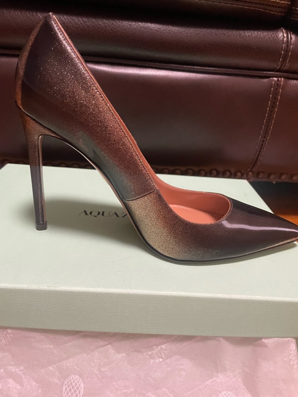 Aquazzura Point Toe Heeled Stiletto’s - Picture 4 of 5